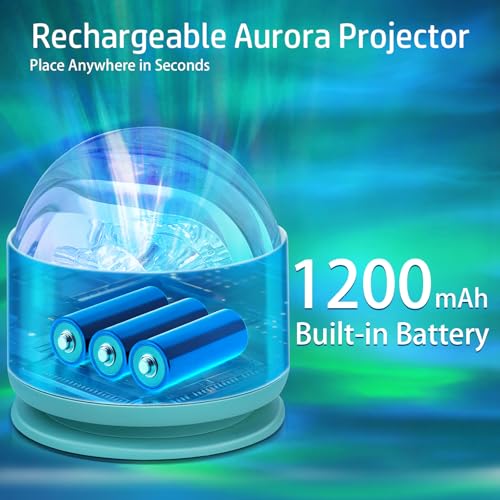 Aurora Night Light Projector with Remote Control - 16 Colors