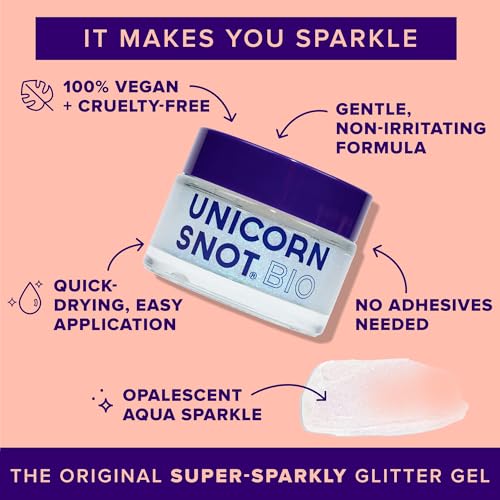 Unicorn Snot Galaxy Glitter Gel - Cosmetic-Grade Body & Face Glitter for Festivals