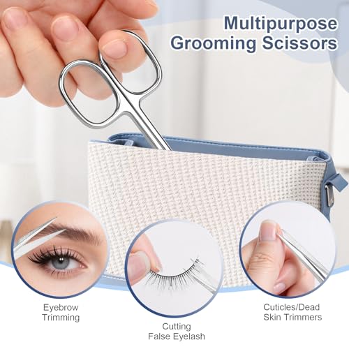 ESVIENS Curved Cuticle Scissors for Precision Nail Care