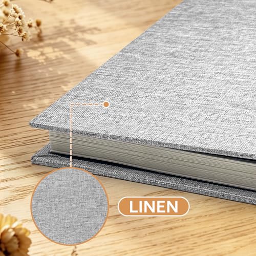 Self-Adhesive Photo Album - 40 Pages for 4x6, 5x7 & 8x10 Pictures