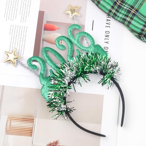 Sparkly New Year Headband - Happy New Year Star Tiara Hair Accessory
