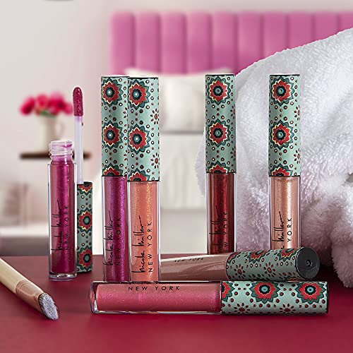 Nicole Miller Lip Gloss Collection - 10 Shimmery Shades Set