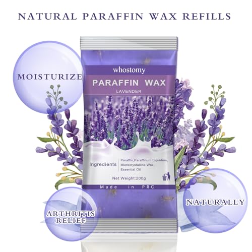 Lavender Paraffin Wax Refills 6 Pack for Hands & Feet