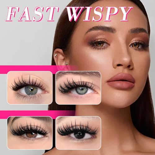 TDANCE 5D Wispy Premade Fans 0.07mm C-Curl Lash Extensions 8-15mm Mix