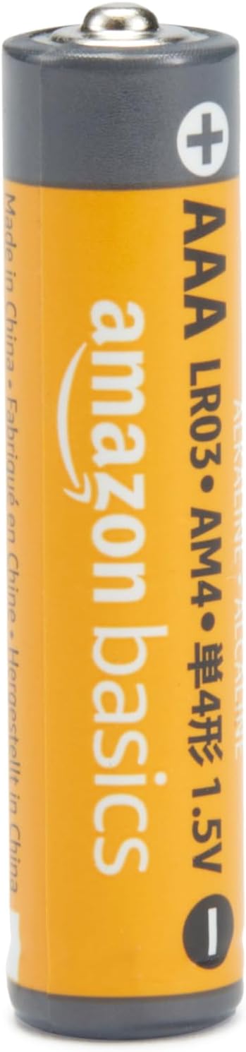 AAA Alkaline Batteries - Long-Lasting 1.5 Volt Power | 36-Count Pack for Reliable Performance & Emergency Storage