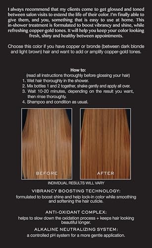 Kristin Ess Copper + Auburn Hair Gloss - Shine Boosting Treatment