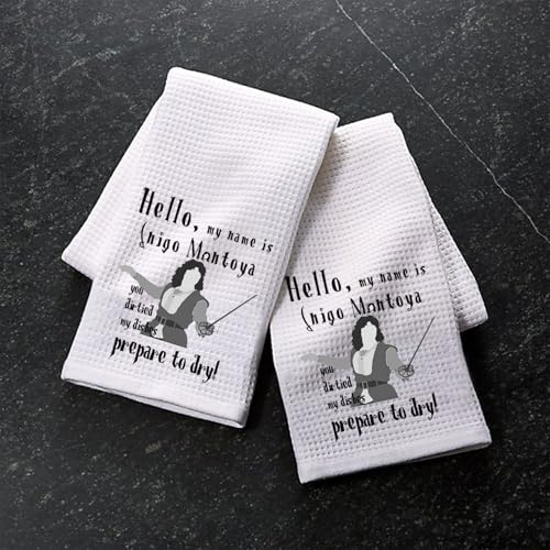 The Princess Bride Quote Tea Towel - 16" x 24" Kitchen Towel
