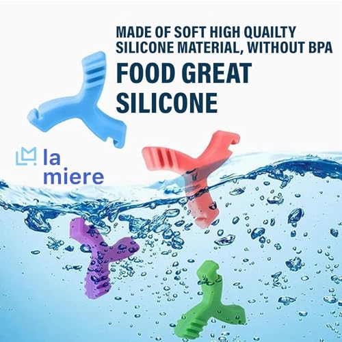 LA MIERE Y-Shaped Silicone Aligner Chewies - 5 Pieces