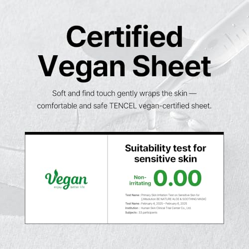 JMsolution Be Nature Lotus & Blooming Vegan Face Mask - 10 Sheets