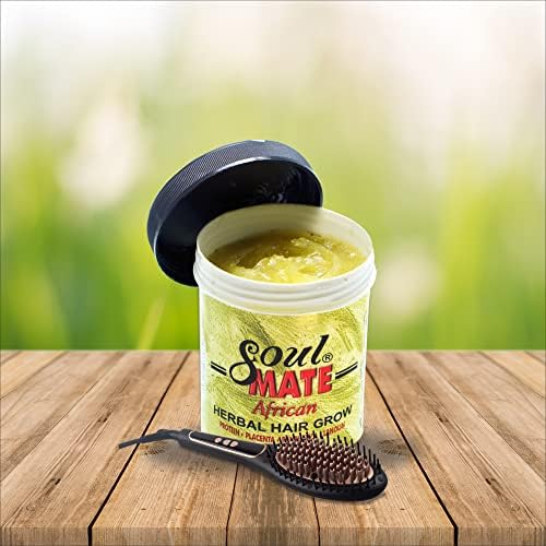 Soulmate African Herbal Hair Growth Cream - Moisturizing Scalp Treatment