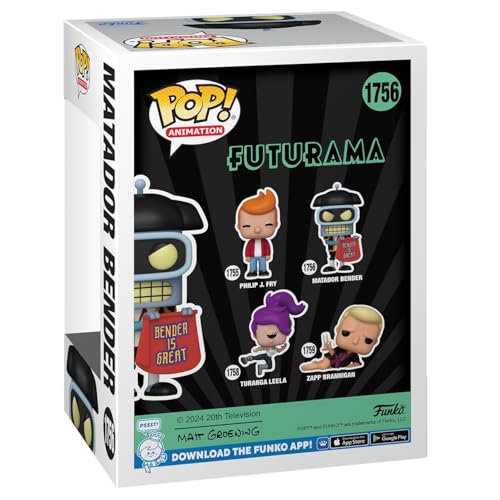 Funko Pop! Futurama Bender Vinyl Figurine - 3.75 Inch Collectible