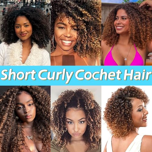 8 Inch Passion Twist Crochet Hair - 3 Bundles for Black Women