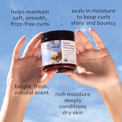 Sky Organics Organic Shea & Babassu Hydration Body Butter 8 oz - Hair & Skin