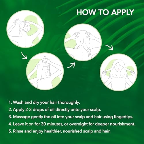 Scalp Oil for Hair Loss & Thinning Hair - Nourishing Batana & Tea Tree (60mL)