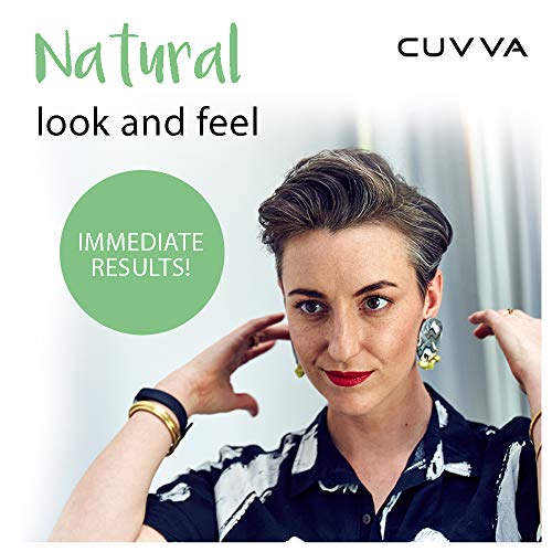 CUVVA Hair Building Fibers 30g - Instant Thicker Hair in Medium Blonde - For Men & Women