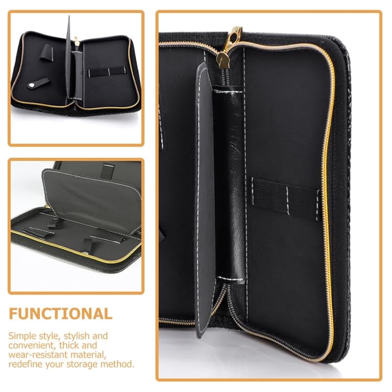 DRESSOOS Professional Hairdresser Scissor Pouch - Portable Salon Tool Case