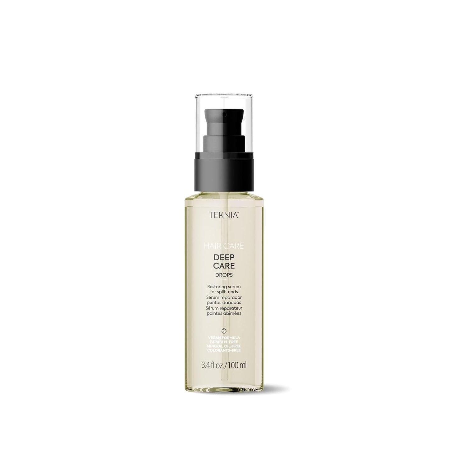 Deep Care Hair Serum - Lakmé Teknia Repairing Drops for Damaged Hair & Split Ends | 3.5 Fl Oz