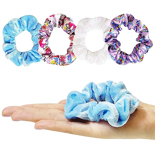 LUV HER Lilo & Stitch Hair Accessory Set - 9" Brush & 4 Scrunchies