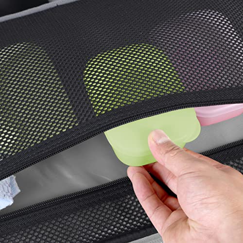 Quatish 4-Pack Leakproof Travel Soap Case - Portable Holder for Camping & Gym
