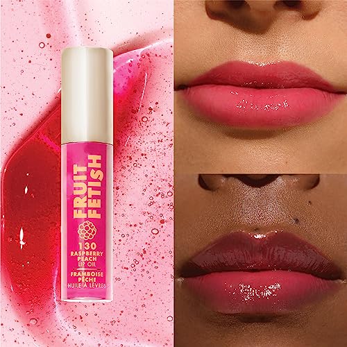 Milani Fruit Fetish Lip Oil Bundle - Raspberry Peach & Strawberry Melon