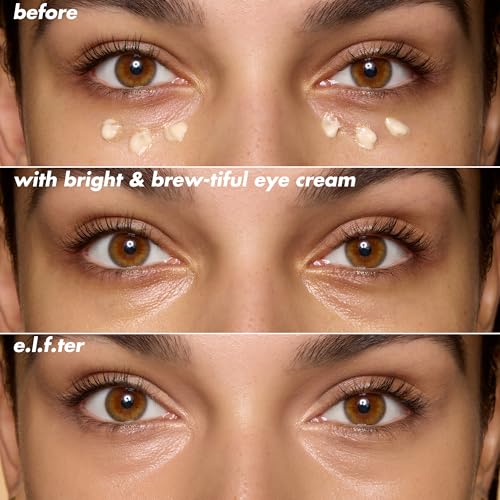 e.l.f. Bright + Brew-tiful Eye Cream - Brightening & Depuffing