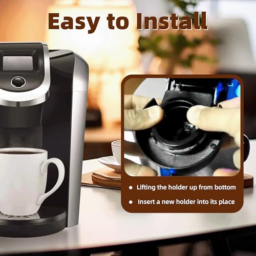 Keurig Pod Holder Replacement with Exit Needle - Compatible with K-Elite, K-Supreme, K-Duo & More