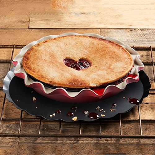 Mrs. Anderson’s Non-Stick Pie Drip Catcher Pan - 12.28 Inch Carbon Steel