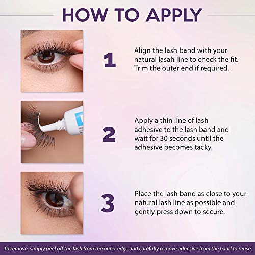 Ardell Mega Volume Lash 256 - Multi-Layered False Lashes (4 Pack)