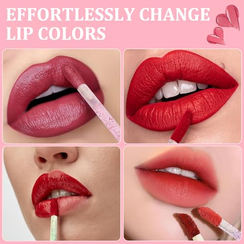 COCIDE Disposable Lip Brushes – 700Pcs Makeup Applicator Wands for Lipstick