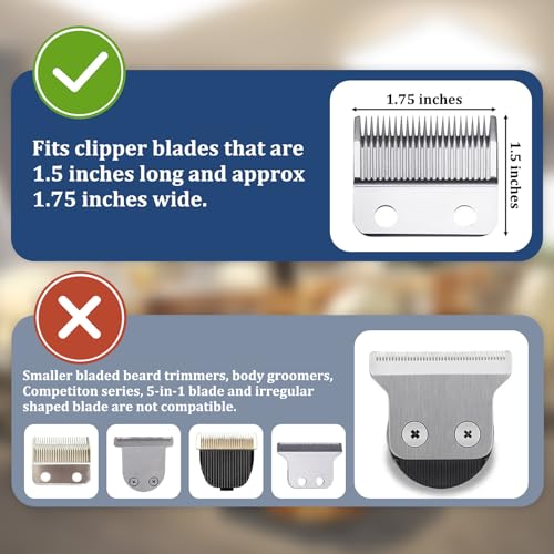 CR8GR8 Extra Long Clipper Guard Set for Wahl, 6-Piece Attachment Combs