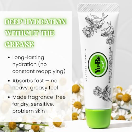 Yu-Be Advanced Formula Pure Hydration Cream - Single Moisturizer for Face, Body & Hands