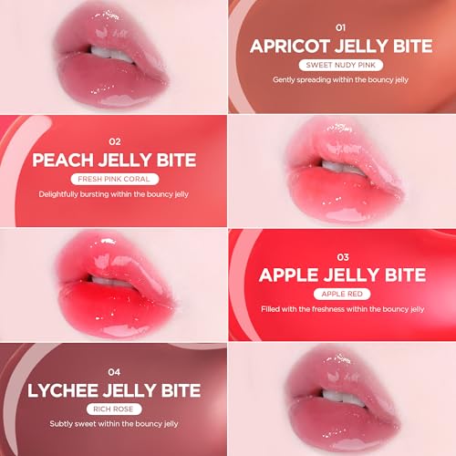 lilybyred Tangle Jelly Balm - Hydrating Lip Gloss, 08 Grape Jelly Bite