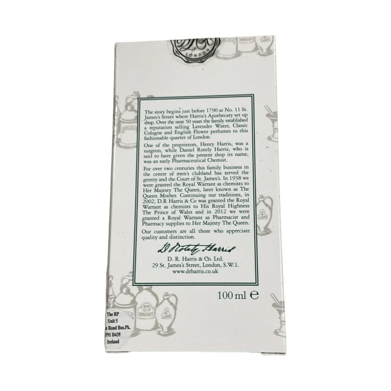 D.R. Harris & Co. Bay Rum Aftershave 100ml