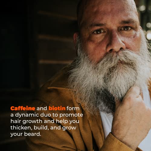 Wild Willies Beard Shampoo with Biotin & Caffeine - Nourishing Anti-Dandruff Wash for Men