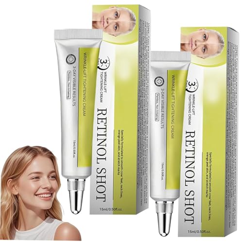 Vita-A Retinol Cream - Anti-Wrinkle Facial Moisturizer, 2 Pack
