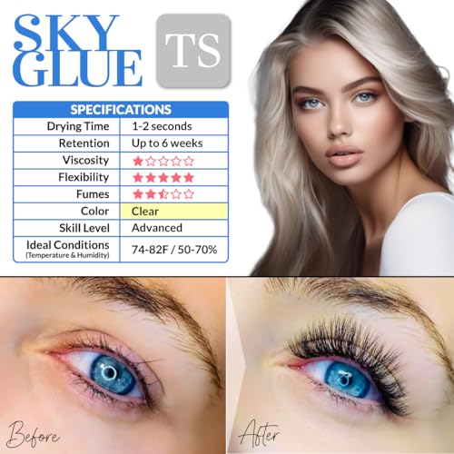 BEAU LASHES Clear Sky Lash Extension Glue Fast Drying Waterproof Adhesive