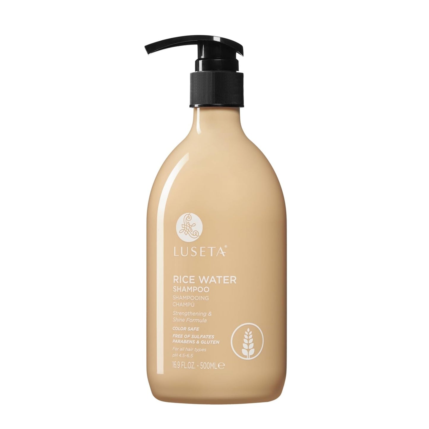 Luseta Deep Hydrating Hyaluronic Acid Shampoo & Conditioner Set - Sulfate-Free Moisturizing Hair Care with Shea Butter & Avocado Oil | 2 x 16.9oz