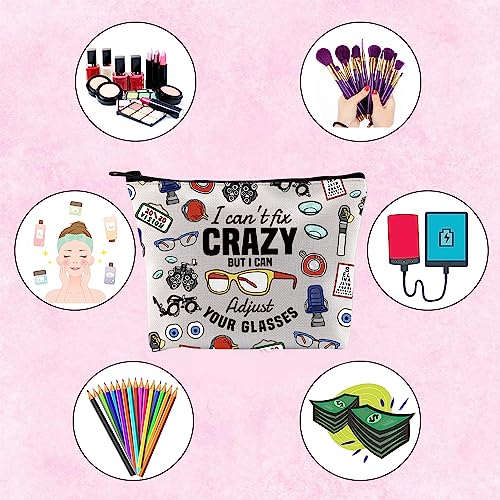 Optometry Makeup Bag for Eyeglasses | Multifunctional Cosmetic Storage