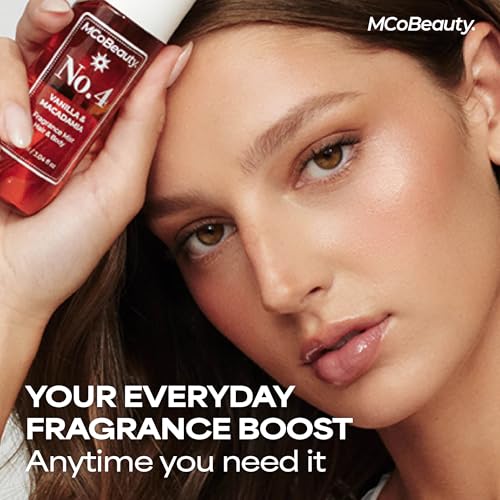 MCoBeauty No. 4 Vanilla & Macadamia Fragrance Mist - Refreshing Body & Hair Spray