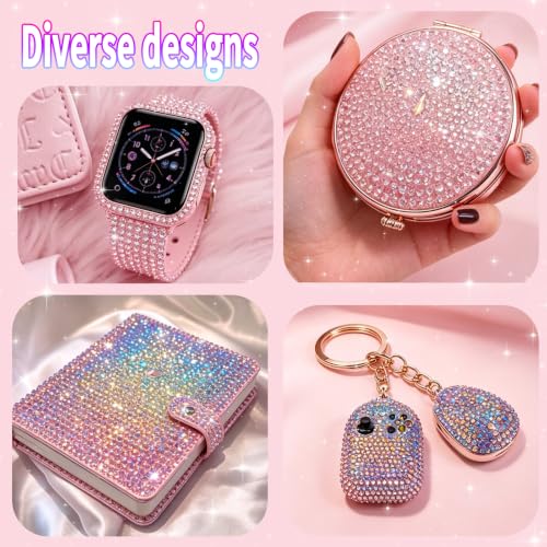 52000 Pcs Jelly Rhinestone Bedazzling Kit, 24+28 Colors with B7000 Glue
