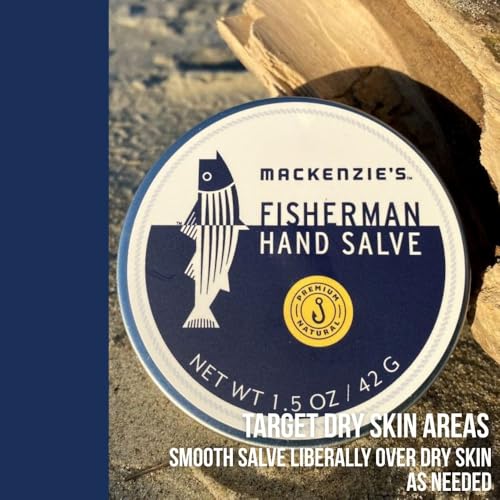 MacKenzie's Fisherman Hand Salve - Moisturizer & Repair Balm - 1 oz