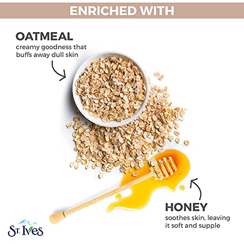 St. Ives Gentle Smoothing Face Scrub & Mask - 6 oz Oatmeal