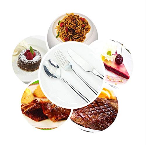 5-Pack Long-Handled Stainless Steel Forks - Heavy Duty