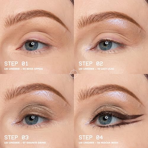 NYX Lid Lingerie Cream Eye Shadow - Gold String, 24HR Wear