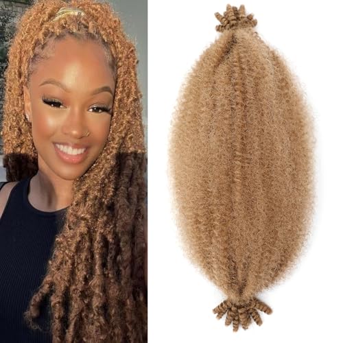 18 Inch Springy Afro Twist Hair - 8 Packs Marley Twist Braiding Hair