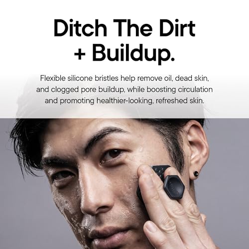 TOOLETRIES Silicone Face Scrubber - Gentle Exfoliating Brush for Clearer Skin