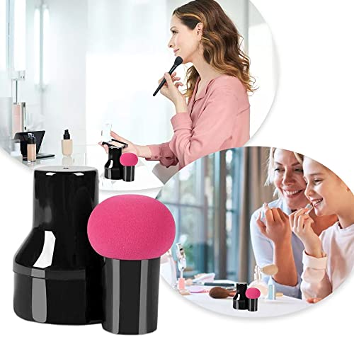 2 Pack Makeup Sponges with Handles - Foundation & Cream Applicators