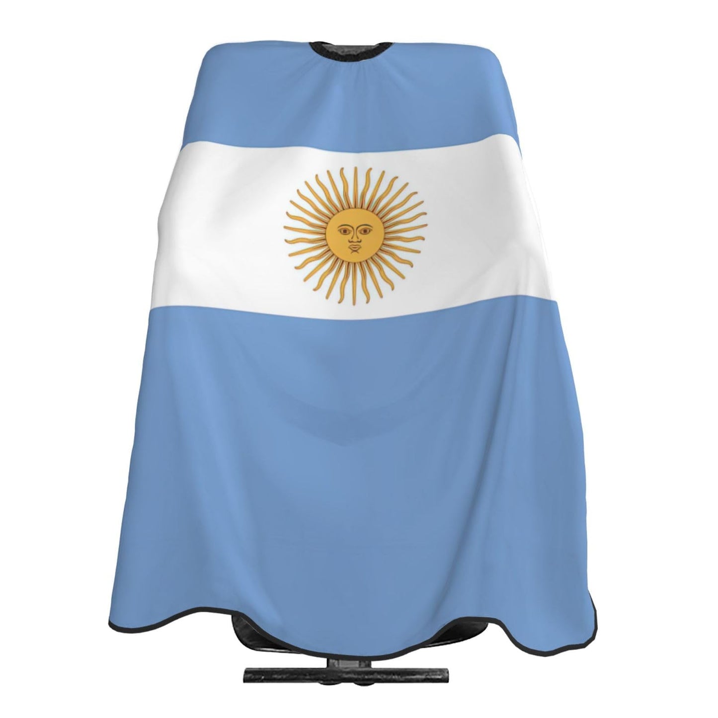 Argentina Flag Hair Cutting Barber Cape Hair Salon and Dyeing Styling Cloth for Women/Men