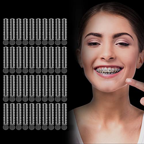 Annhua Clear Orthodontic Ligature Ties 1040 pcs - Dental Braces Color Bands