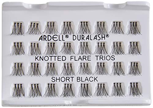 Ardell Individual Trios Eyelashes - Short, Black (Pack of 2)